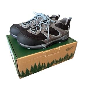 NWT Danner Women's Springfield Low 3" Gray/Blue Composite Toe (NMT)- Size 10
